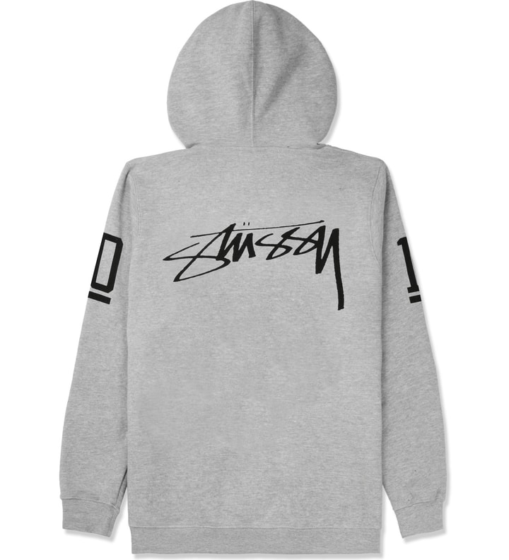 Heather Grey SS Old Skool Hoodie Placeholder Image