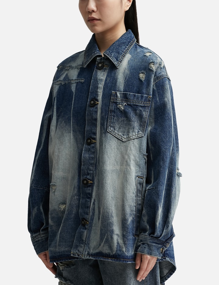 WRINKLE DENIM SHIRT Placeholder Image