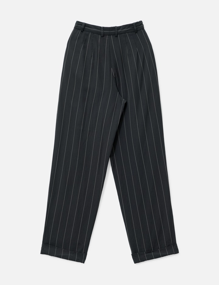 Burberry Vintage Pinstripe Wool Pants