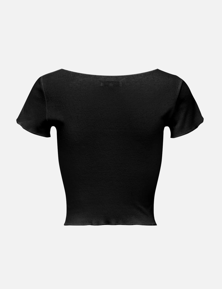 Pointelle Capsleeve Top Placeholder Image