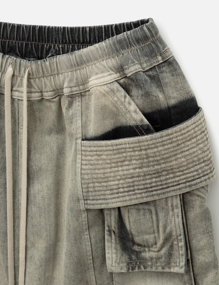 Rick Owens Drkshdw Mineral Wash Creatch Cargo Pods