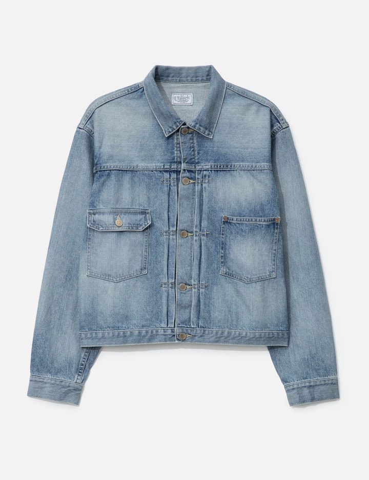 Unlikely Time Travel Trucker Jacket 1977wash In Blue