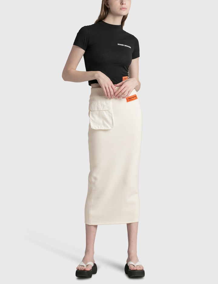 Nylon Pocket Knit Skirt Placeholder Image