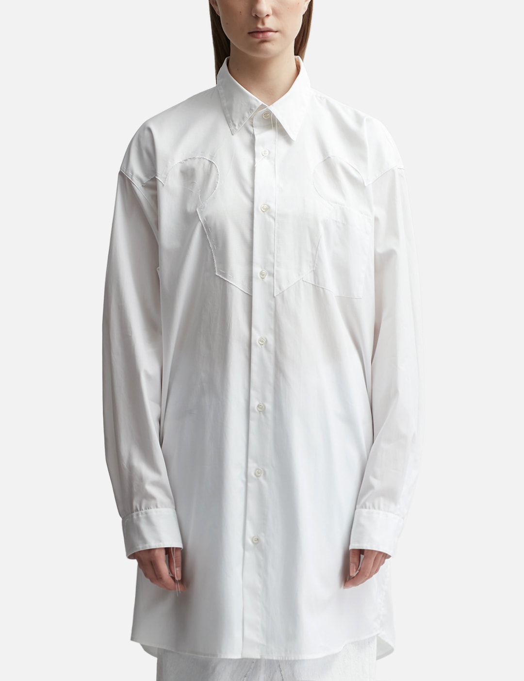 Cotton Poplin Shirt Dress view 6