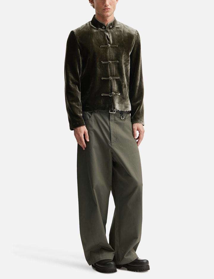 TEAM WANG design Reset Curved Trousers