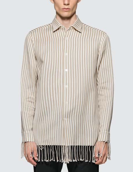 Louis Vuitton Monogram Workwear Short-sleeved Shirt ECRU. Size 3L