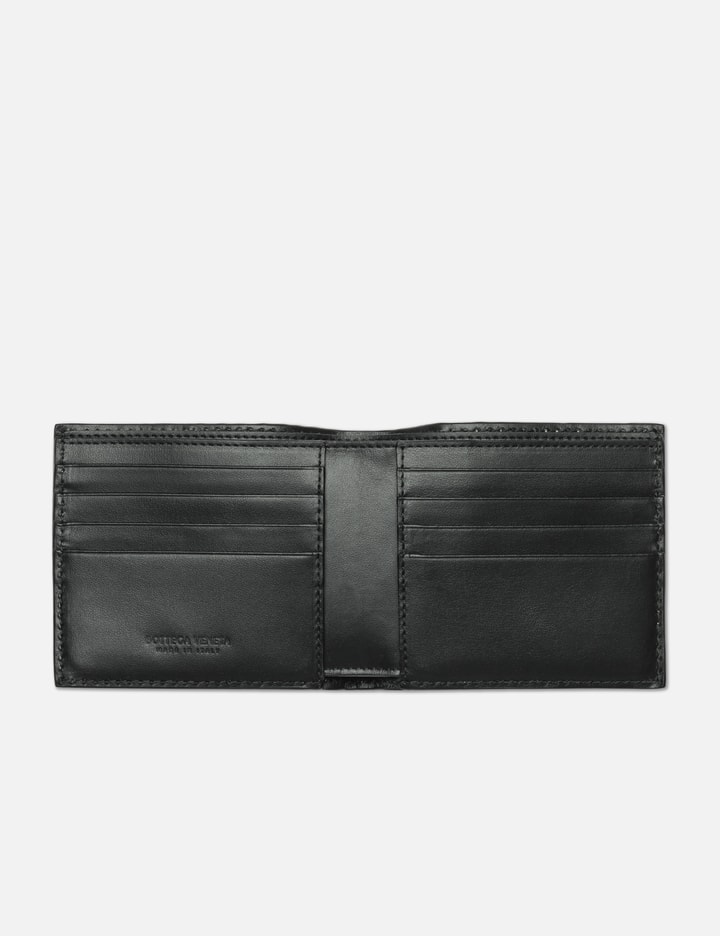 Shop Bottega Veneta 15 Avenue Stitch Bi-fold Wallet In Black