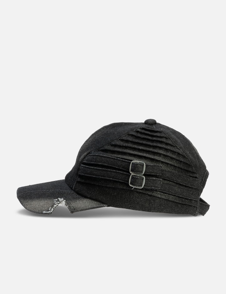 FINE CHAOS Quilted Denim Cut Cap
