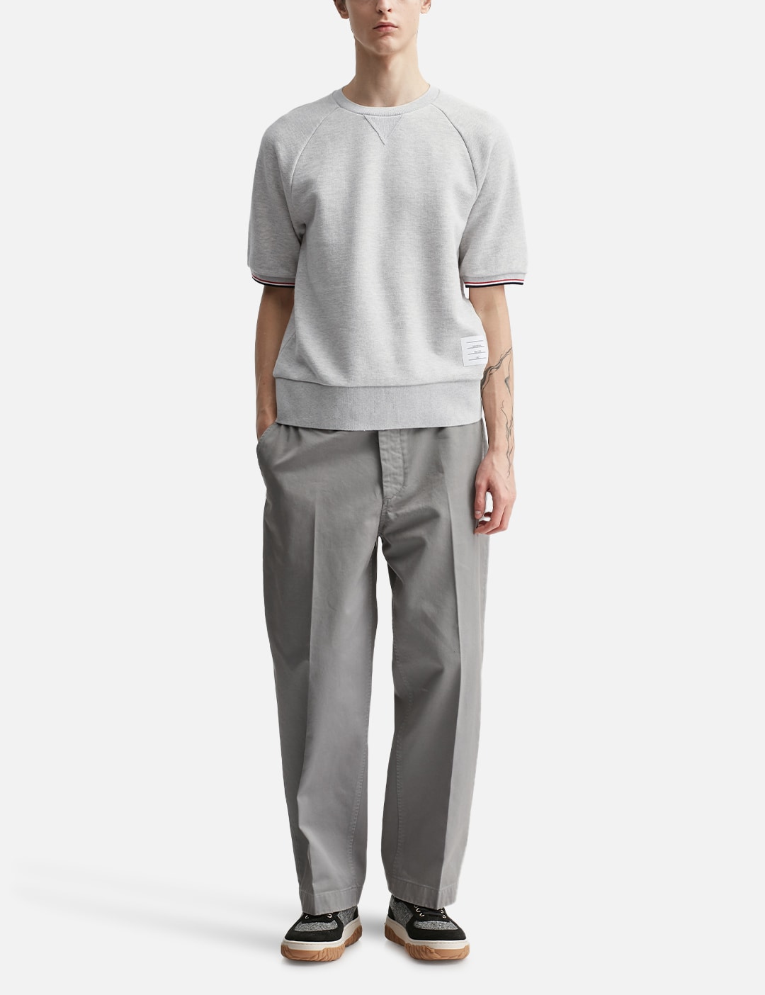 Short Sleeve Raglan Pullover view 20