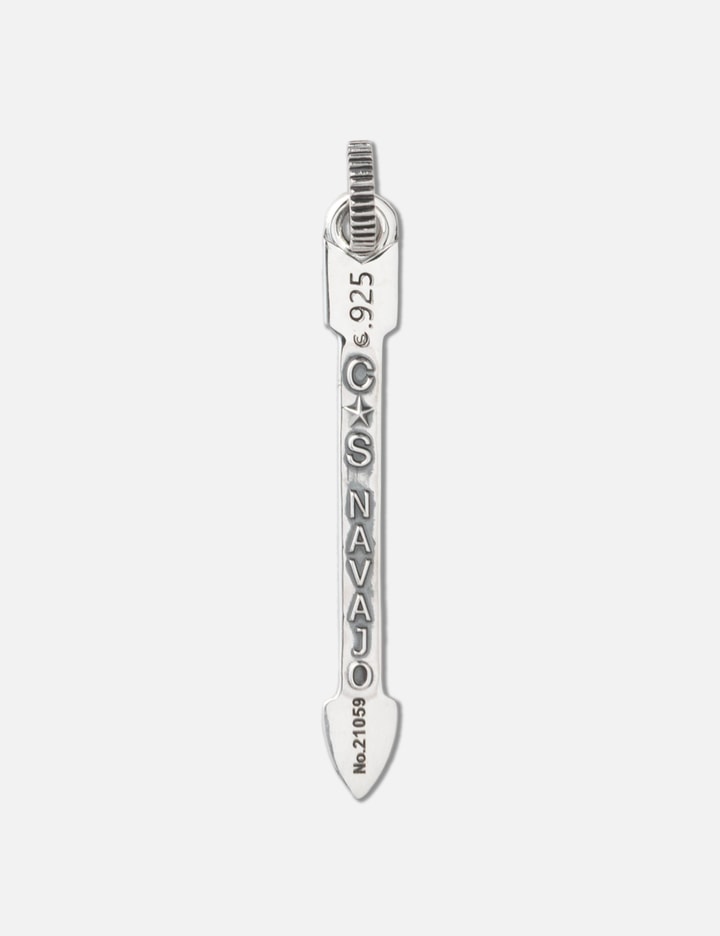 CS Symbol Shooting Arrow Over The Rainbow Pendant