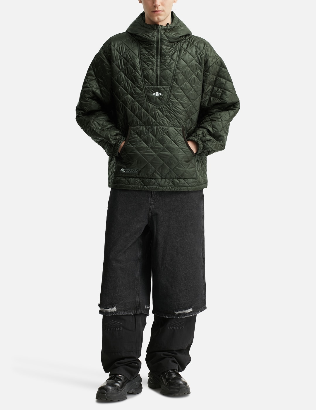 X Slam Jam Masked Diamond Anorak view 16