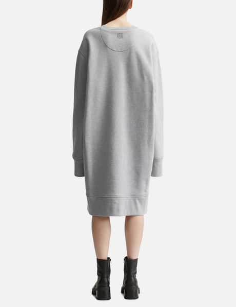 chinese dress ladies Marcella | Tompkins Long Sleeve Sweatshirt Dress in Olive | Women's Size 2XL | Midweight French Terry main image 0