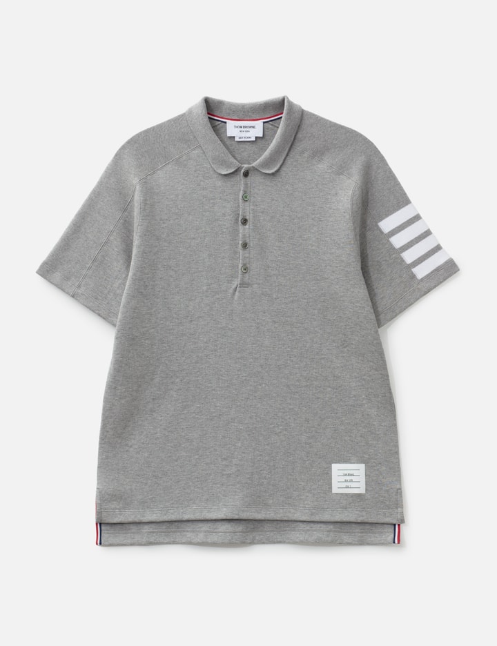 톰브라운 Milano Cotton 4-Bar Polo