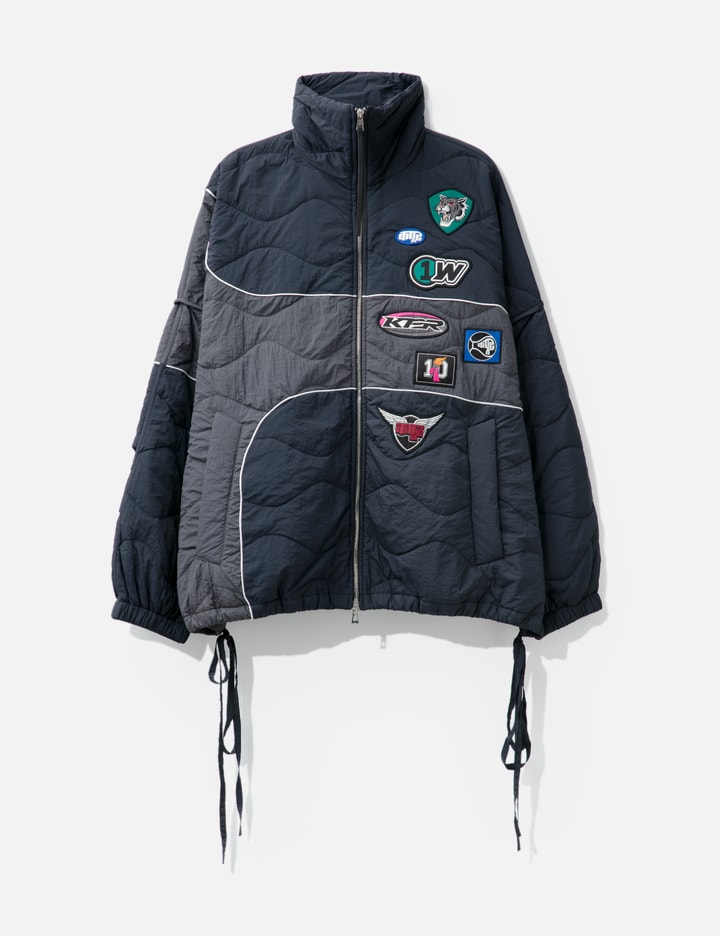 STAMPED PADDED BOMBER Placeholder Image