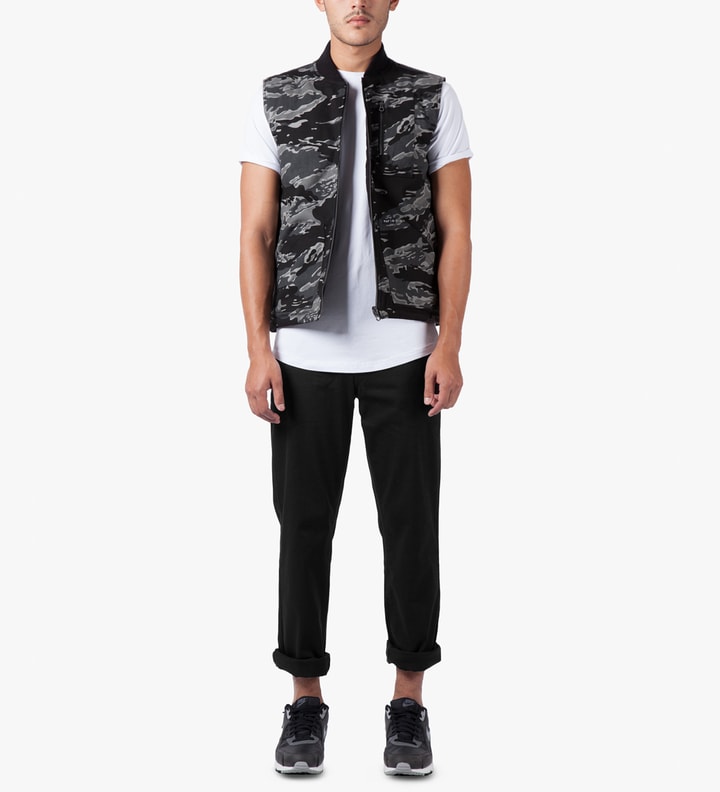 Black Camo/Reversed Tiger Camo Reversible Vest Placeholder Image