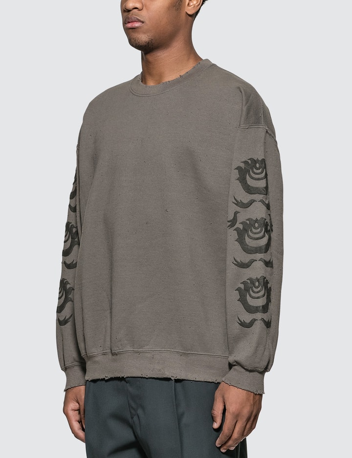Oriental “orb" Print Sweatshirt Placeholder Image