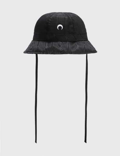 Marine Serre - Embroidered Moire Bell Hat | HBX - Globally Curated 