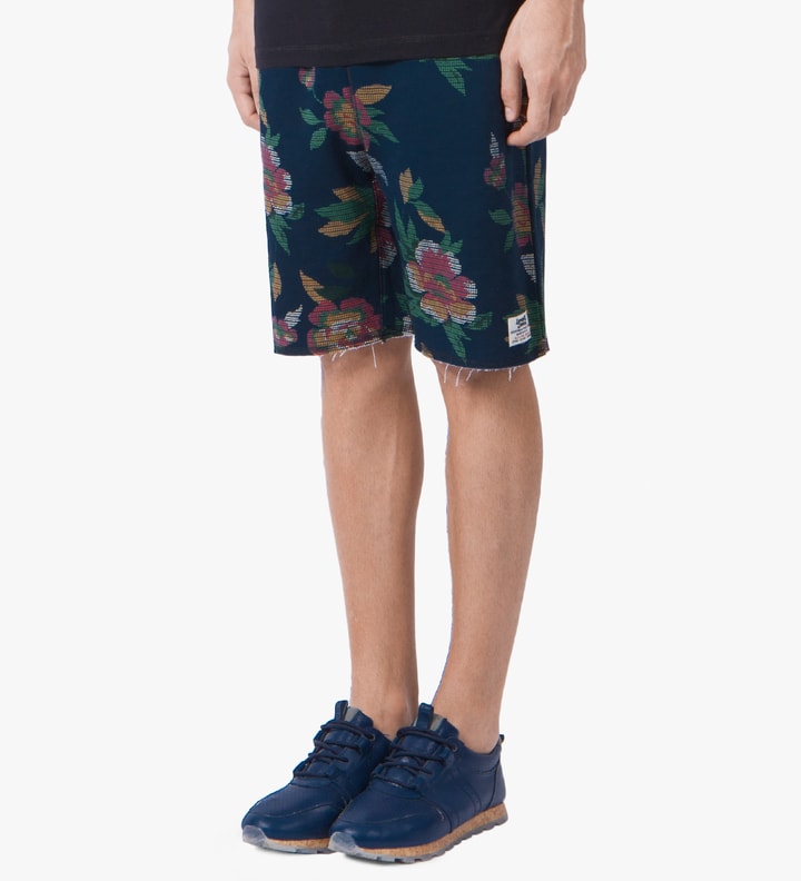 Navy Coahchella Sweatshorts Placeholder Image