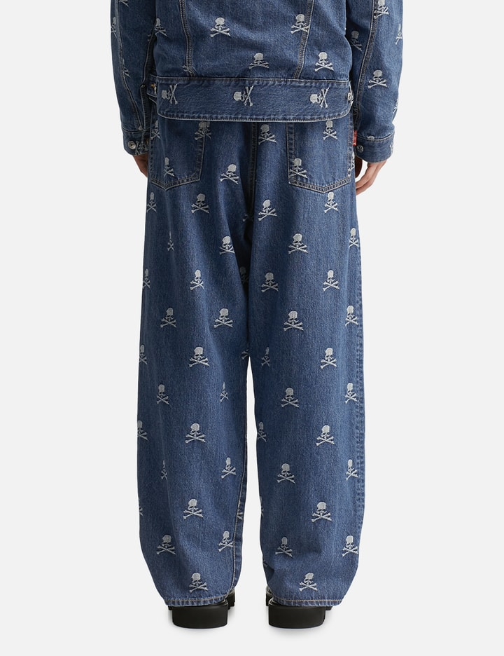 Monogram Wide Denim Pants Placeholder Image