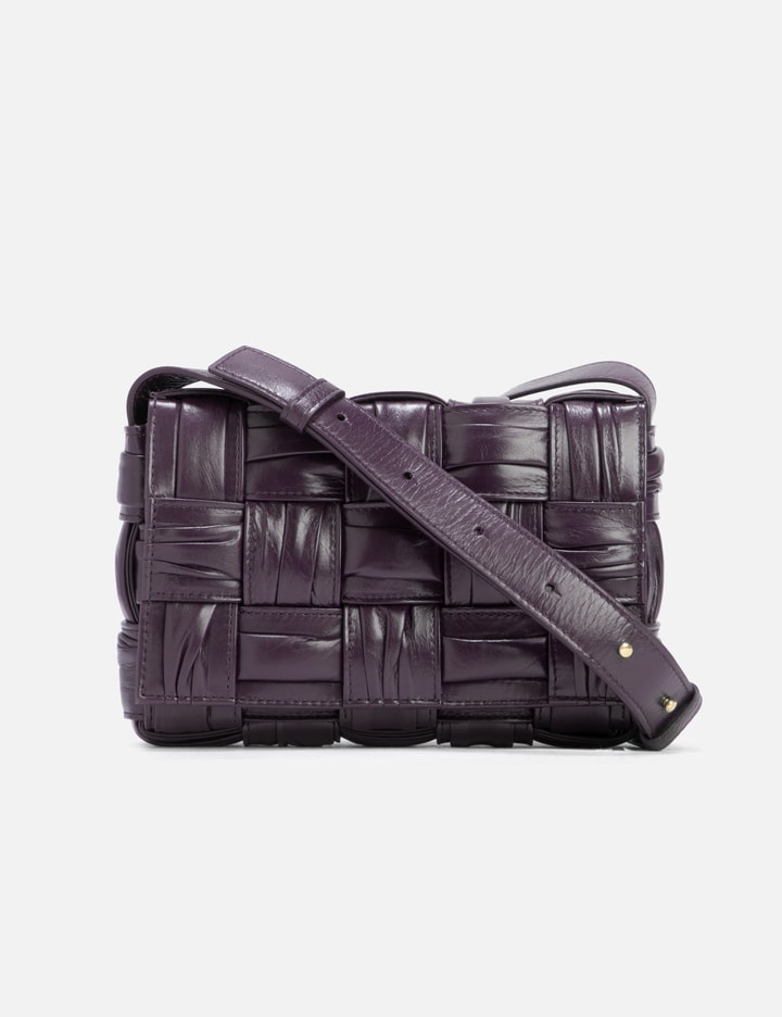 Bottega Veneta Small Cassette Bag In Purple