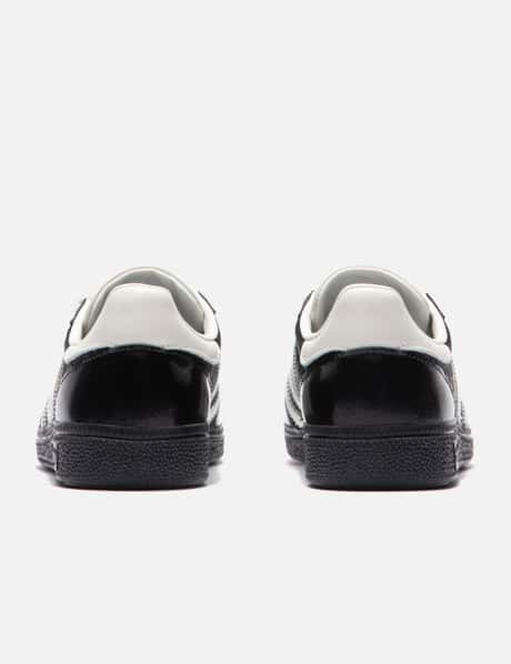 adidas gazelle silver green womens adidas Originals Women's Handball Spezial Loafer