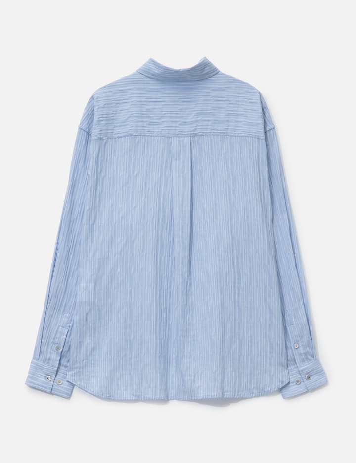 COOR Semi-Overfit Wrinkle Stripe Shirt