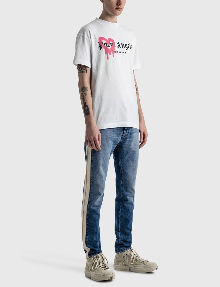 Indigo Track Denim Pants Placeholder Image