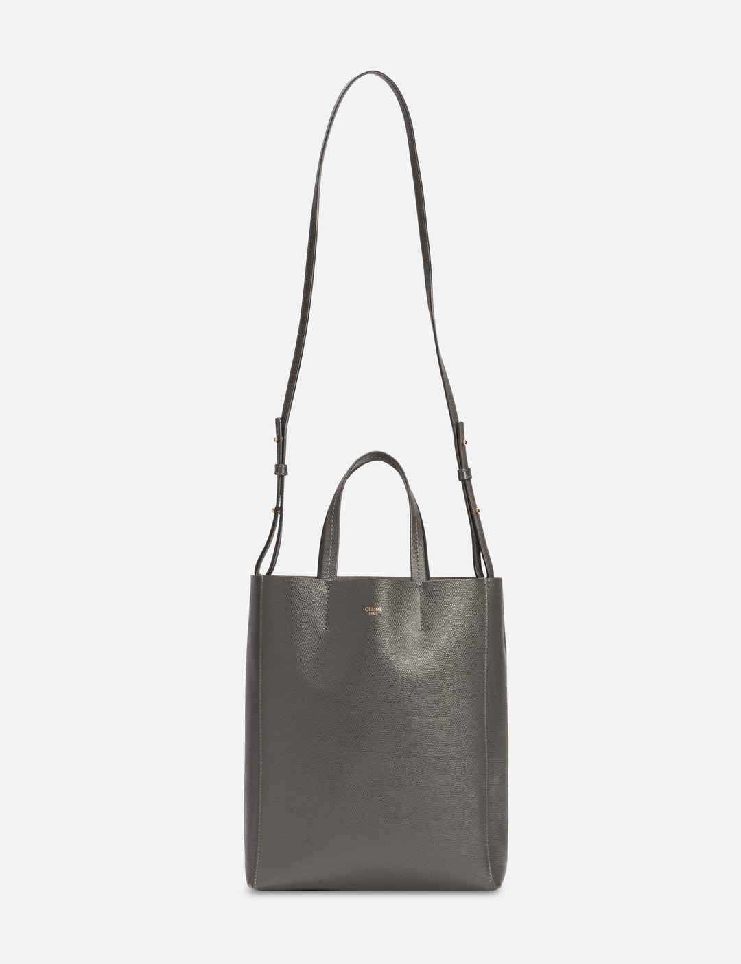 Shop CELINE Triomphe Canvas Small bucket in triomphe canvas and
