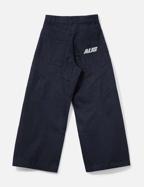 Danie Barrel Denim Pants view 8