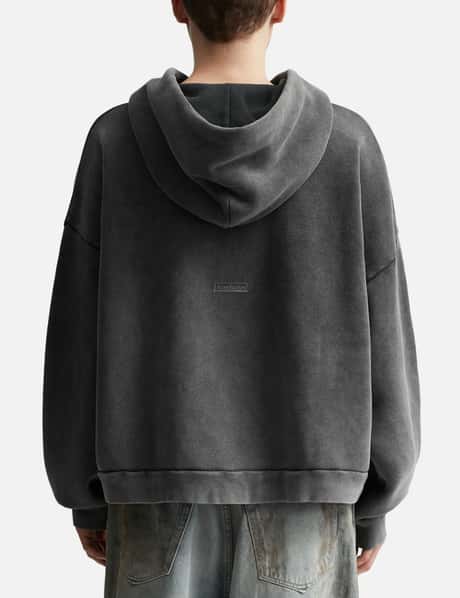 Acne Studios - HOODED SWAETER LOGO PATCH | HBX