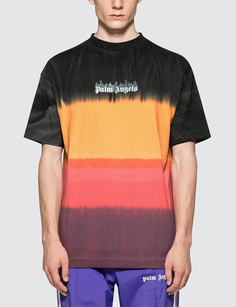 palm angels tie dye t shirt