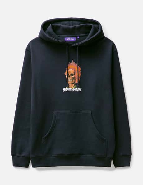 Fucking Awesome Flame Skull Hoodie