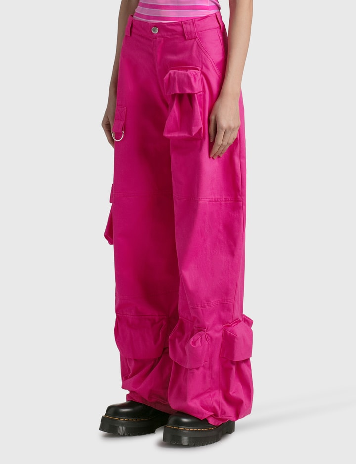 Shop Collina Strada Lawn Cargo Pants In Pink