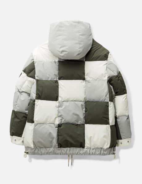 Sacai - パッチワーク パッディド ジャケット | HBX - ハイプビースト 