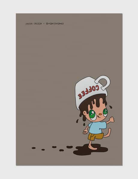 HYPEBEANS Javier Calleja for HYPEBEANS "Cafeto" Poster