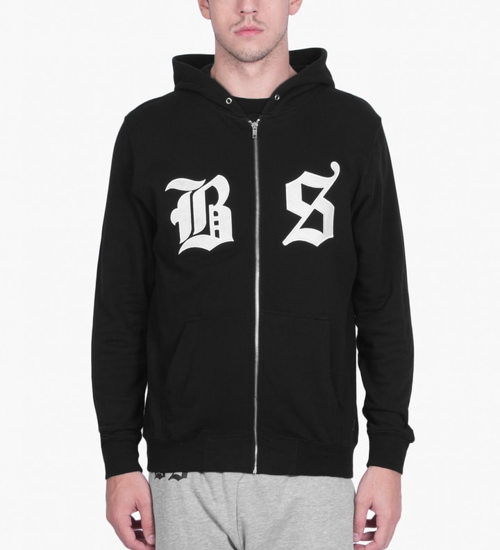 Black BS Zip Hoodie Placeholder Image