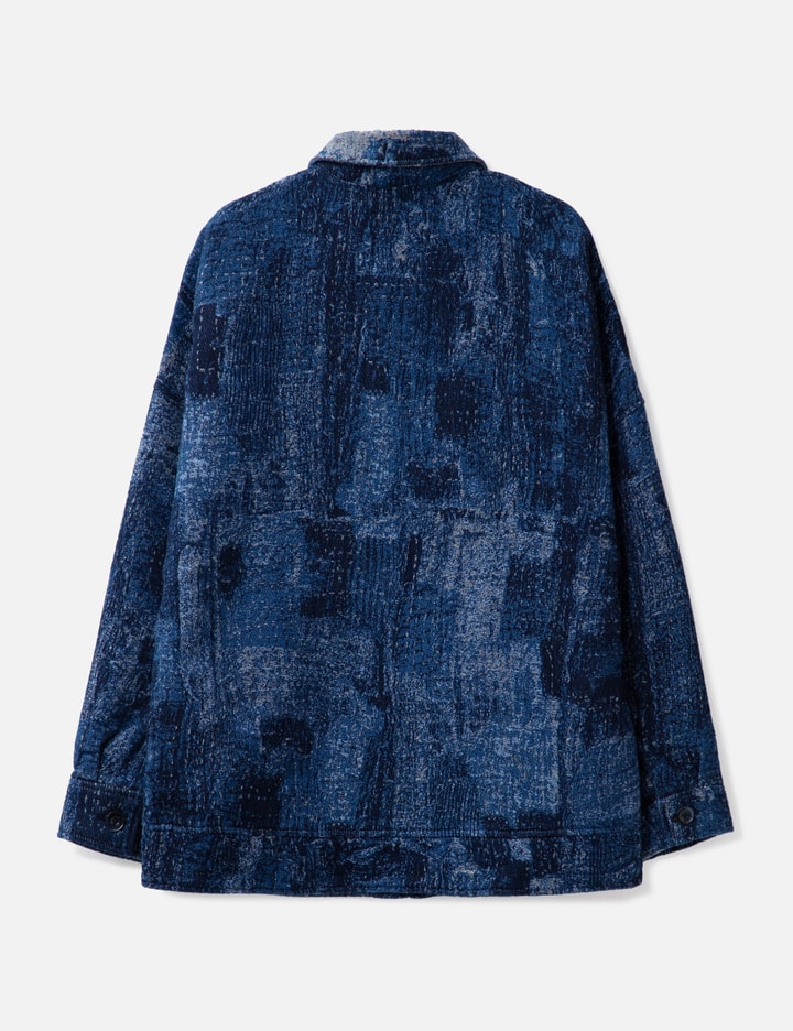 JACQUARD BORO BLOUSON RINSE Placeholder Image