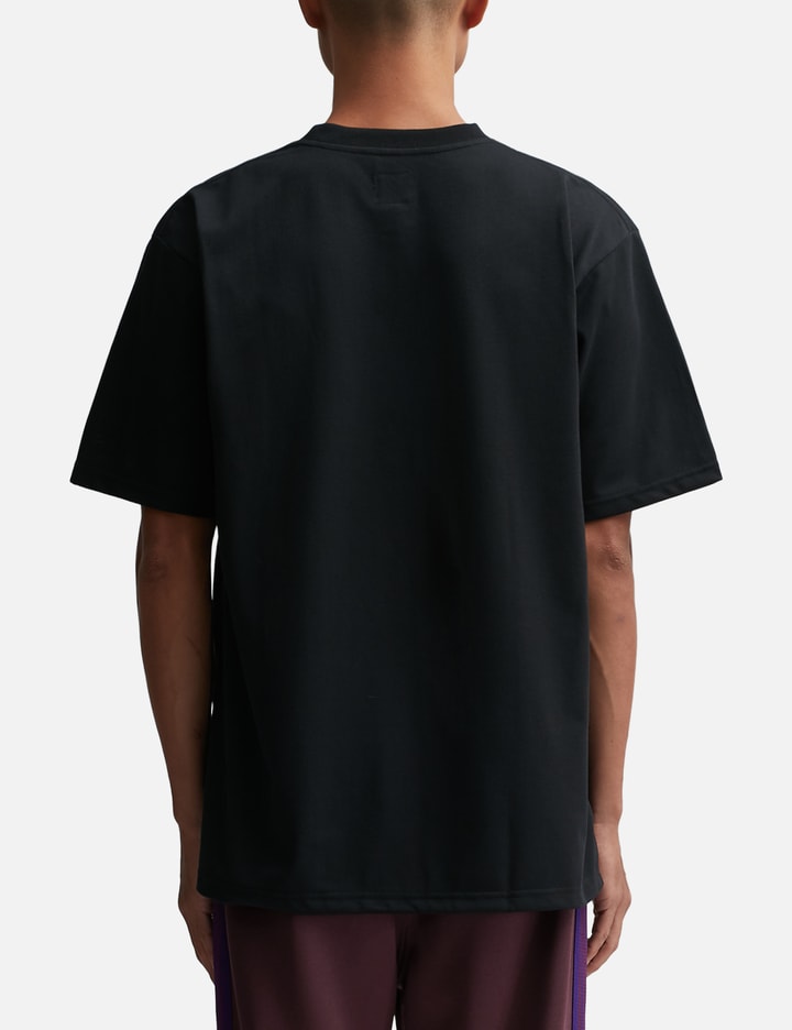 Shop Needles Short Sleeve Crewneck T-shirt In Black