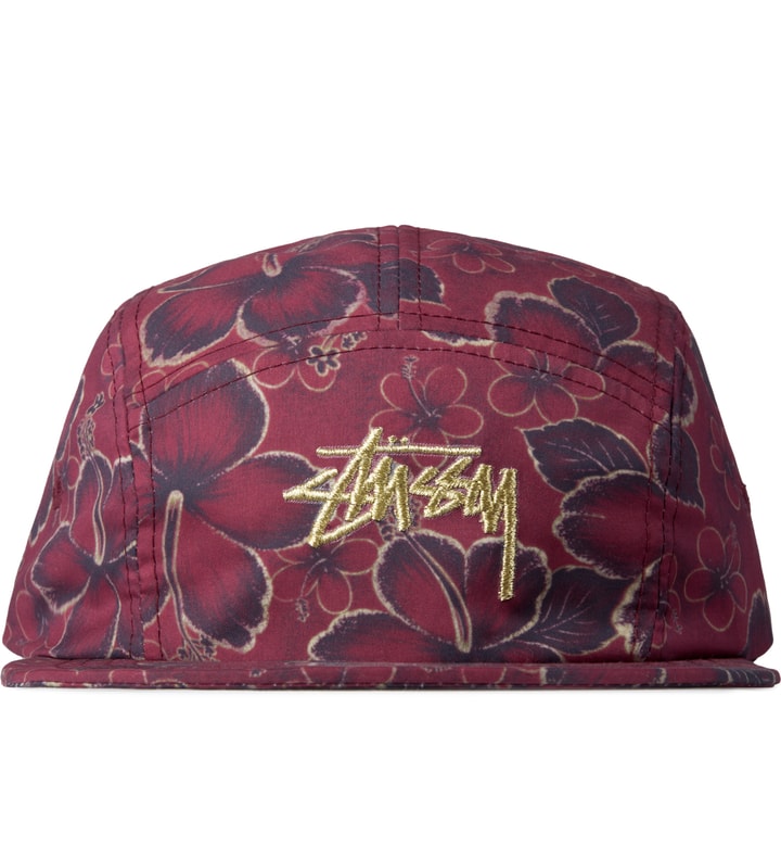 Burgundy Gold Flake New Era Camp Cap Placeholder Image