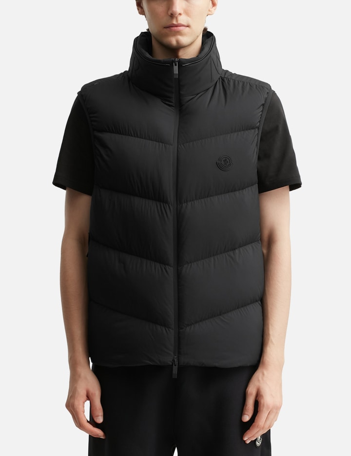 Guersac Diagonal-Quilted Hooded Down Gilet Placeholder Image