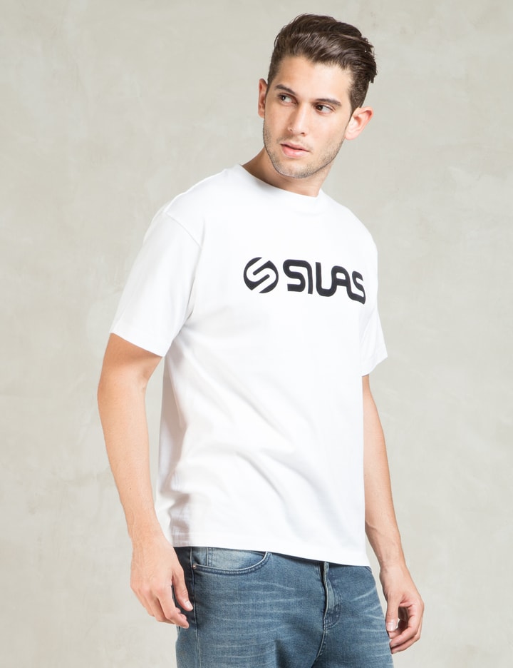 White Old Logo Flocky S/S T-Shirt Placeholder Image