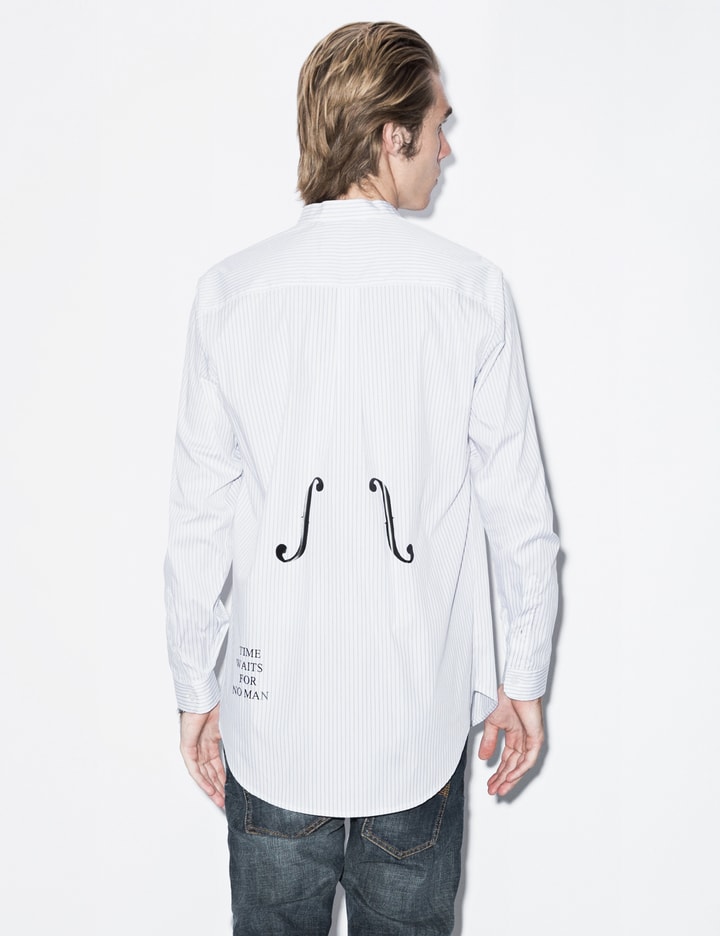 White Stripe With Clock Shirt Placeholder Image