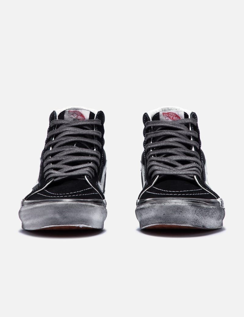 mens all black high top vans