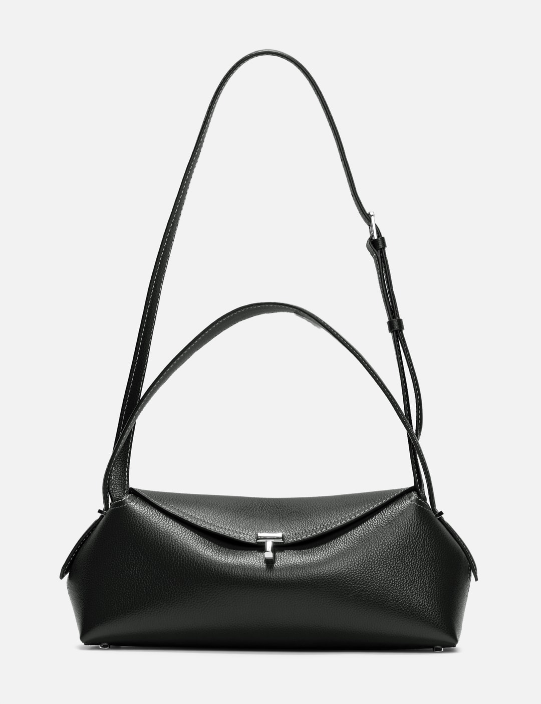 T-Lock Grained-Leather Shoulder view 14