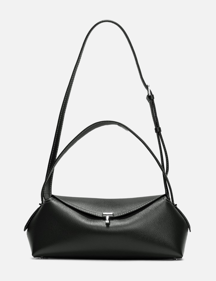 T-Lock Grained-Leather Shoulder view 4