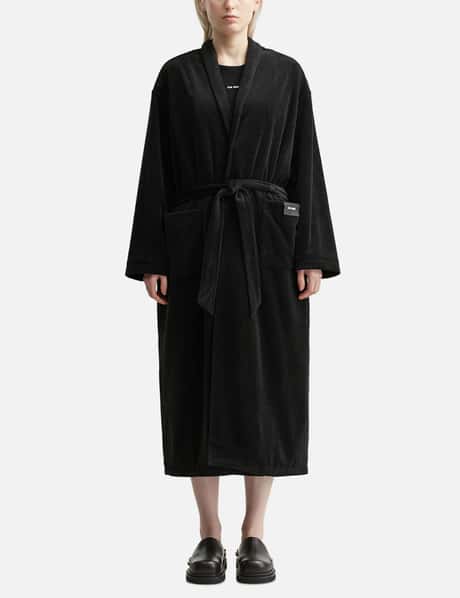 Team Wang THE ORIGINAL 1 Logo-debossed Bathrobe