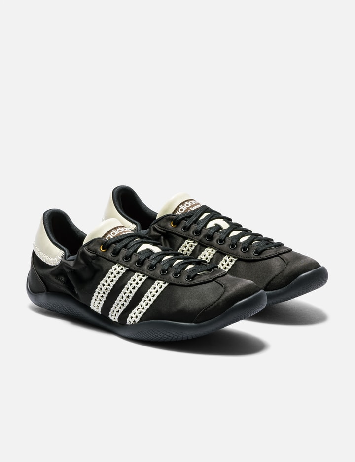 Adidas Originals X Wales Bonner Karintha Lo Satin Sneakers In Black