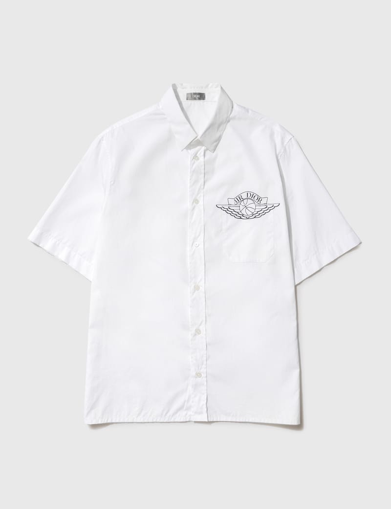 NTWRK  Dior x Jordan Wings Short Sleeve Tee Shirt Navy PreOwned