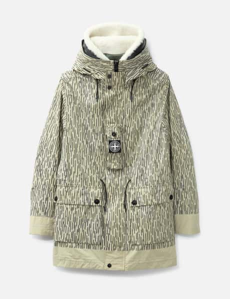 Reflective Grey Stone Island Coat Stone Island Reflective Jas