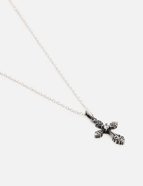 Cross Pendant Oxidised Necklace view 9